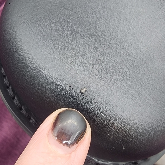 DEMONIA SPRITE 02 Black Platform MARY JANE Shoes with Heart Accents - Picture 5 of 12